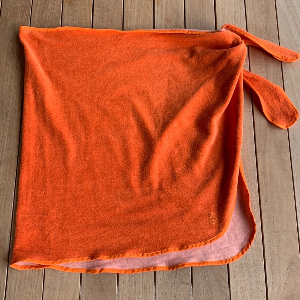 Ralph Lauren terrycloth beach wrap sarong